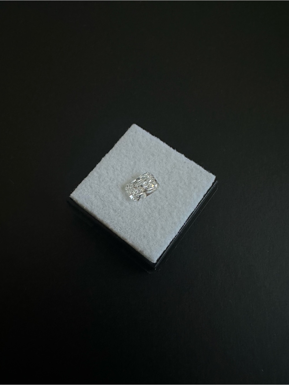 1.05 Radiant Cut Lab Diamond